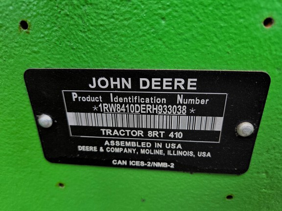 2025 John Deere 8RT410