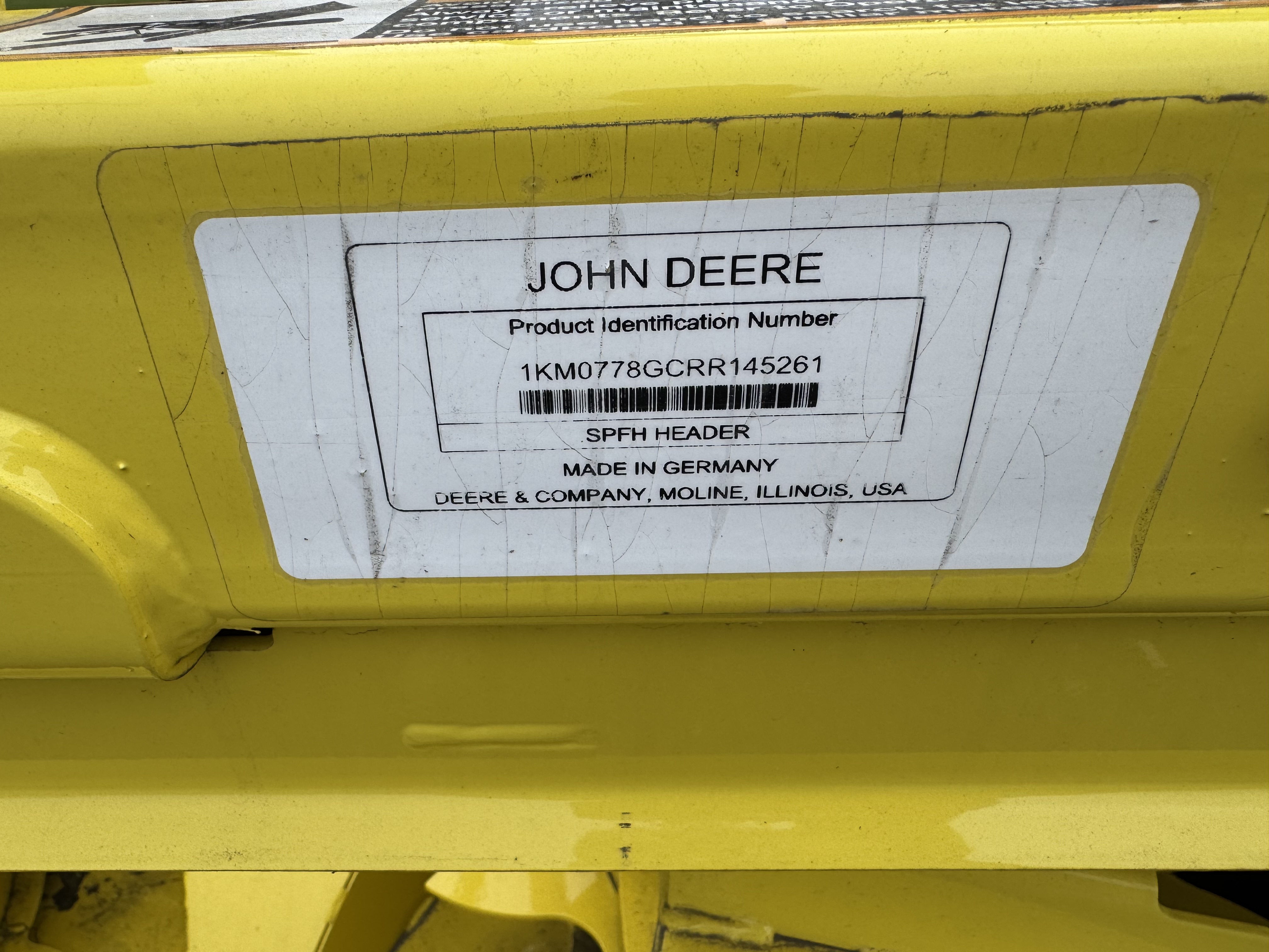 2024 John Deere 778