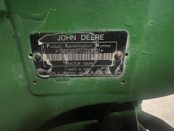 2012 John Deere 7260R