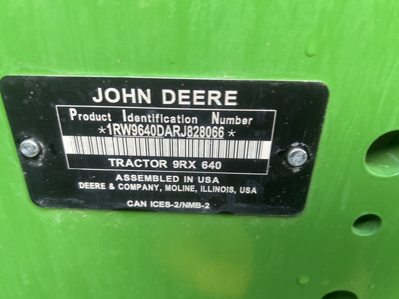 2025 John Deere 9RX640