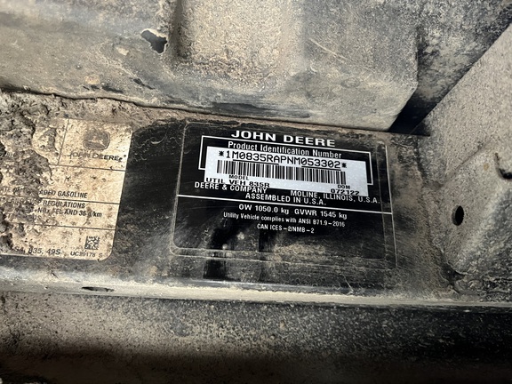 2022 John Deere 835R