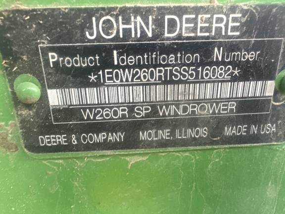 2025 John Deere W260R