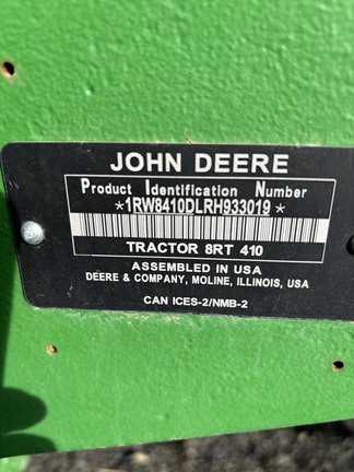 2025 John Deere 8RT410