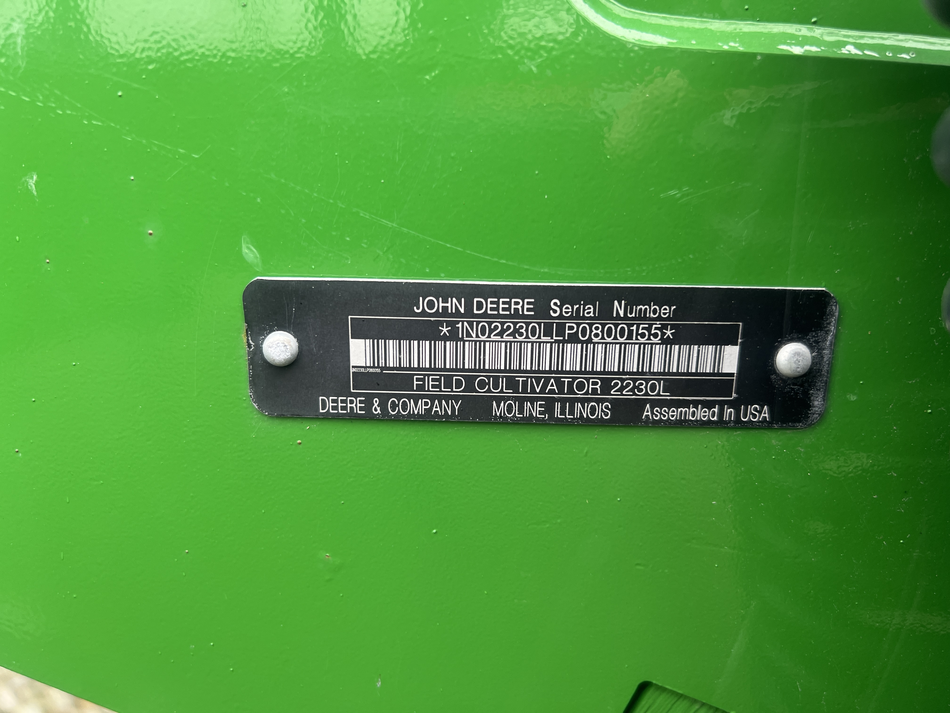 2023 John Deere 2230LL