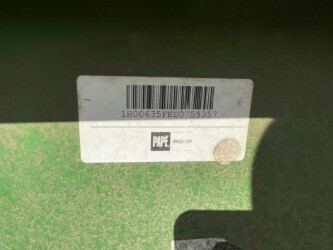 2013 John Deere 635F