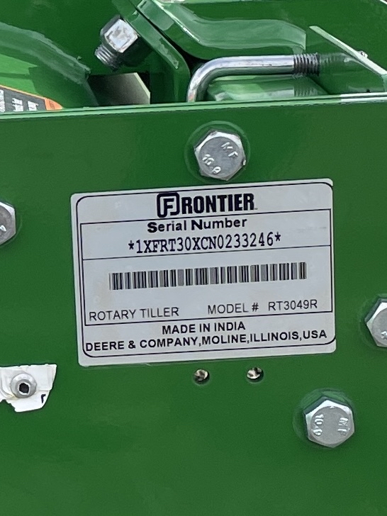 2025 Frontier RT3049