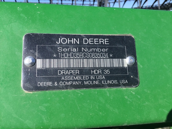 2025 John Deere HDR35