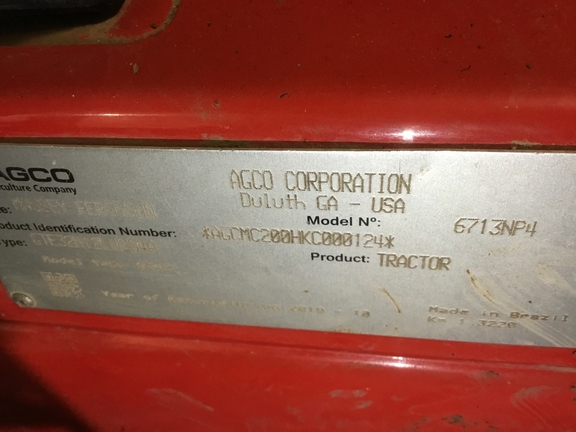 2019 Massey Ferguson 6713