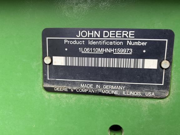 2022 John Deere 6110