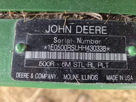 2017 John Deere W260