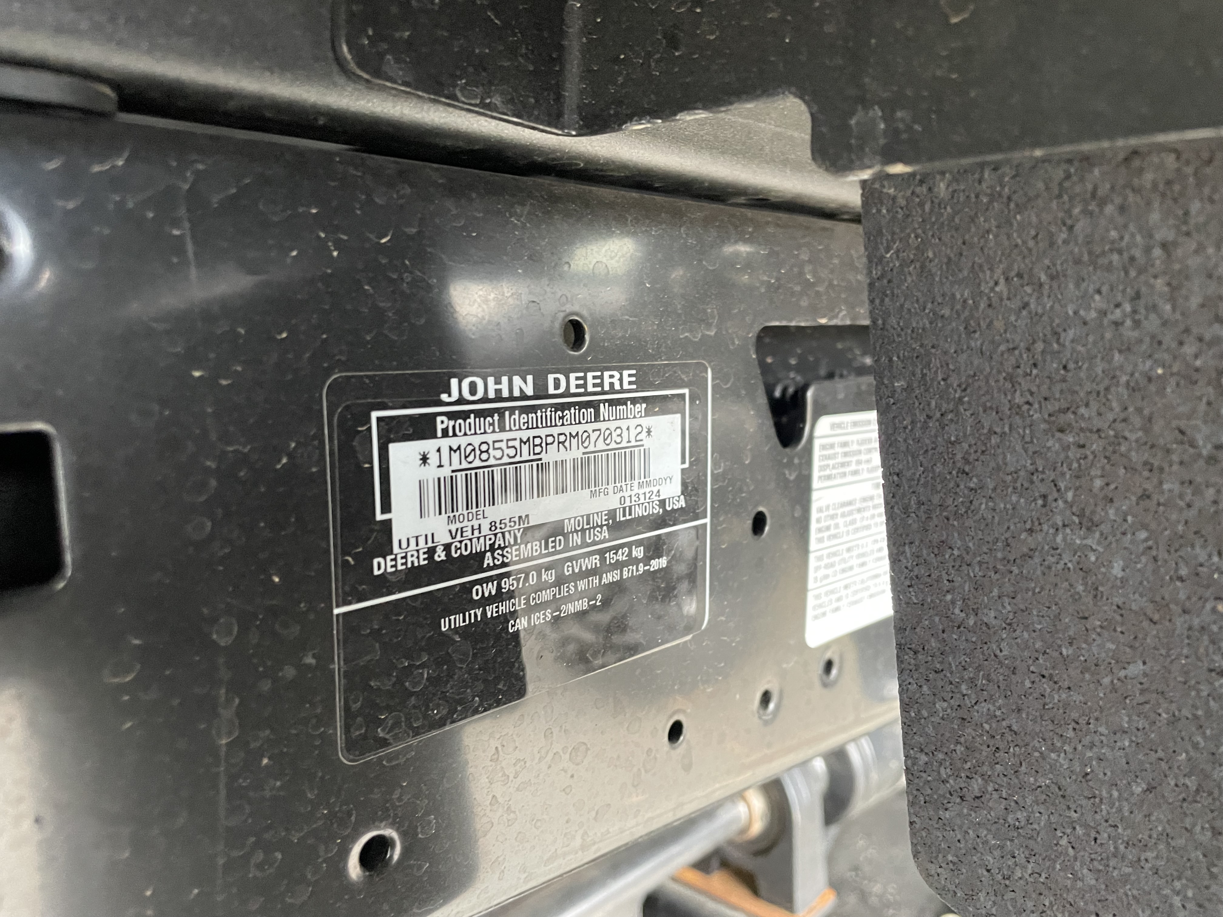 2024 John Deere 855MS4