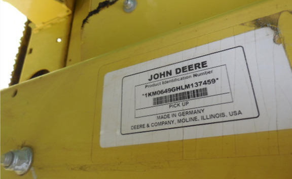 2021 John Deere 649