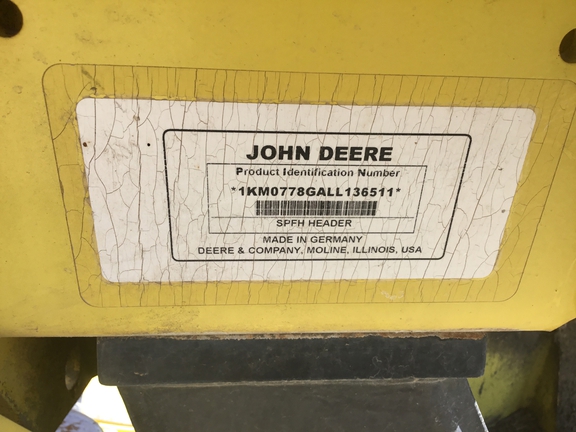 2020 John Deere 778