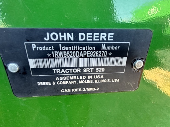 2023 John Deere 9RT520