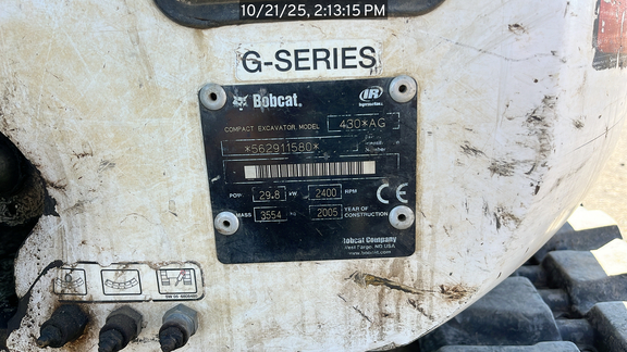 2005 Bobcat 430AG