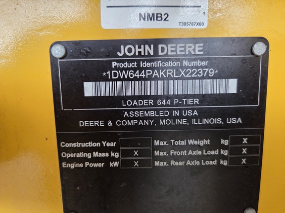 2024 John Deere 644P