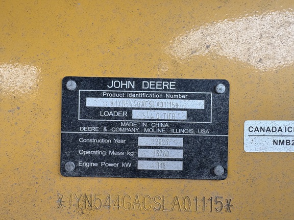 2025 John Deere 544G