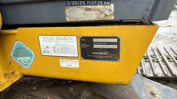 2019 John Deere 135G