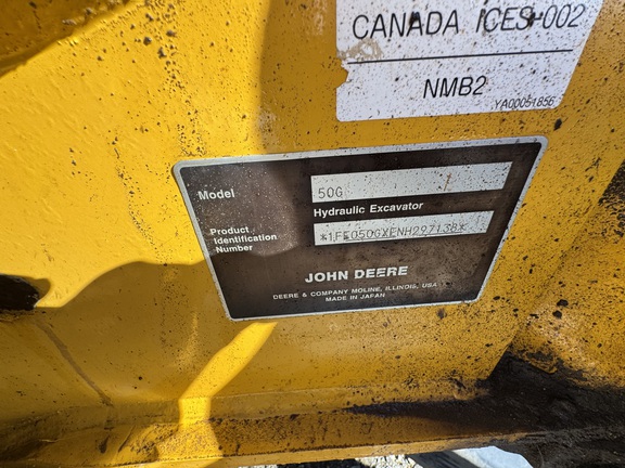 2022 John Deere 50G