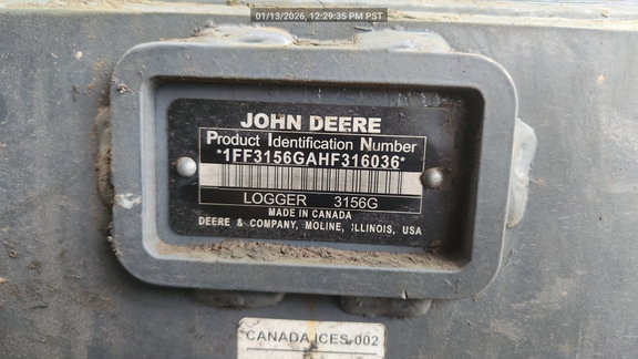 2017 John Deere 3156G