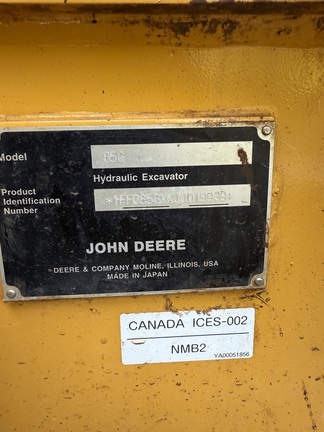 2018 John Deere 85G