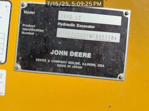 2021 John Deere 245G