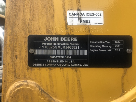 2024 John Deere 325G
