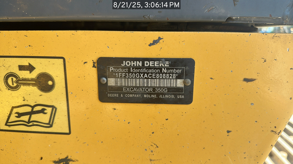 2012 John Deere 350GLC