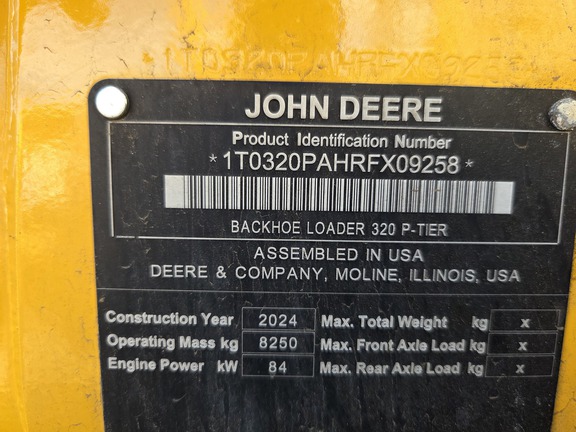 2024 John Deere 320P