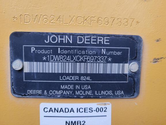 2019 John Deere 824L
