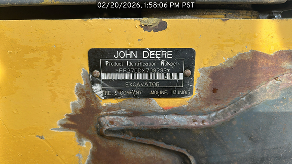 2006 John Deere 270D