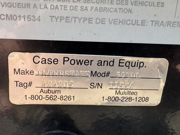 2012 Miscellaneous 50TDL