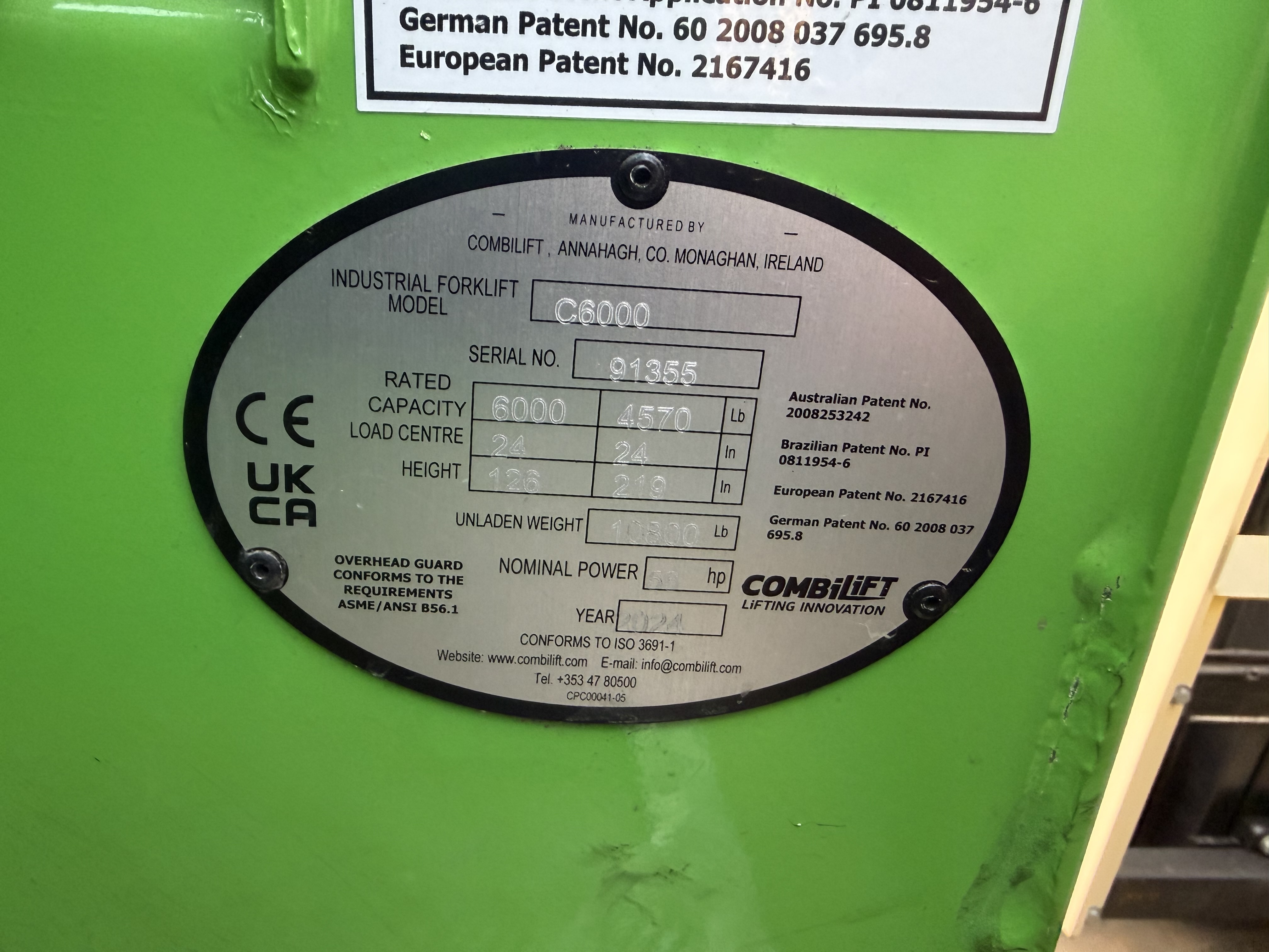 2024 Combilift C6000
