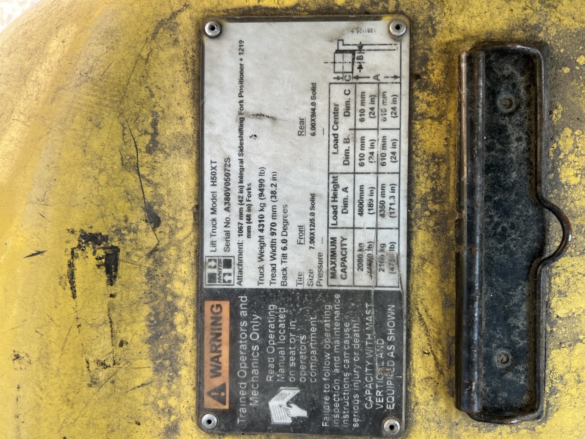 2018 Hyster H50XT