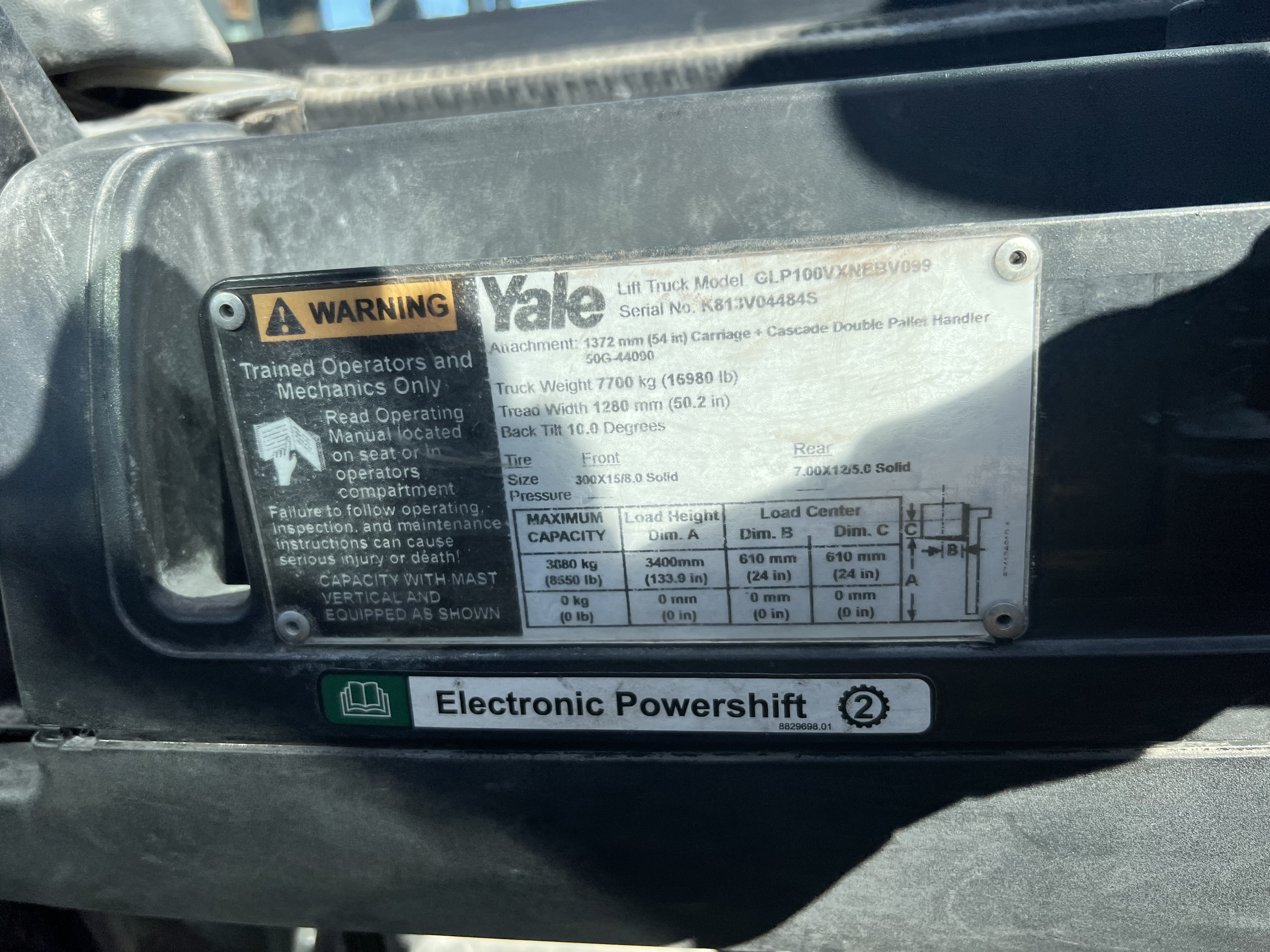2018 Yale GLP100